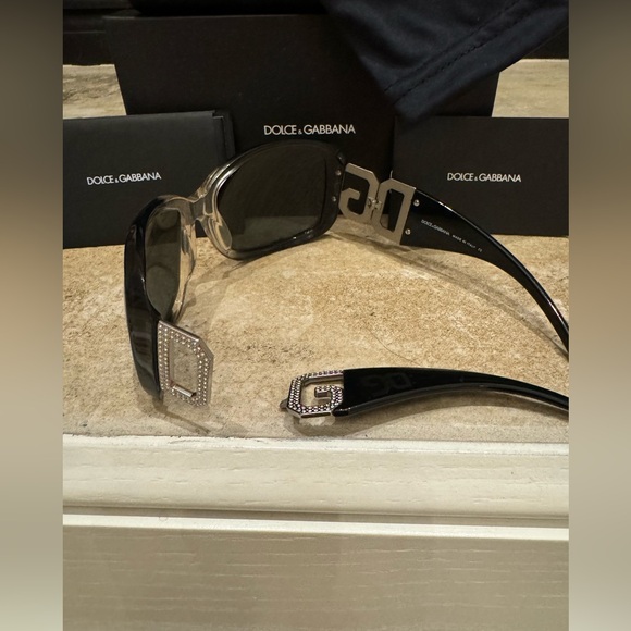 Dolce & Gabbana Black Sunglasses - Picture 12 of 15